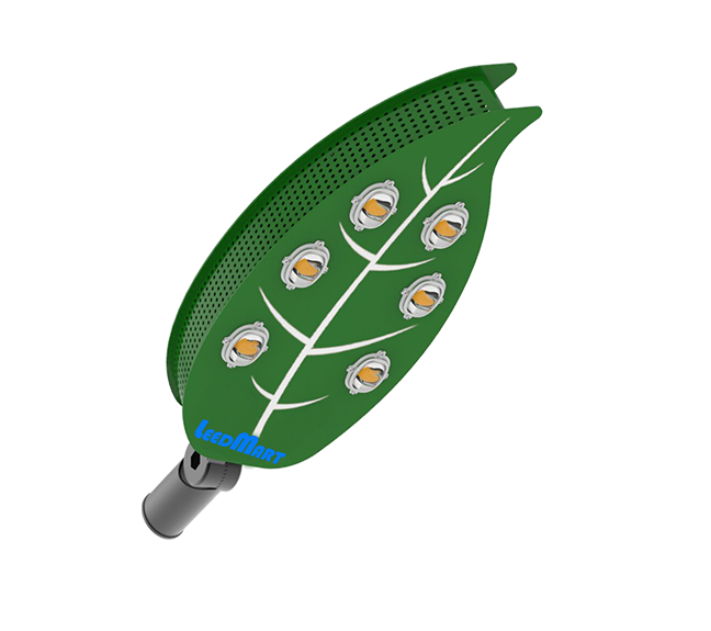 60W-200W LED路燈創(chuàng)新設(shè)計(jì)外觀(guān)綠葉造型時(shí)尚大氣專(zhuān)業(yè)可靠